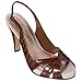 Isaac Mizrahi for Target® Kate Faux Crocodile Heeled Sandals - Brown