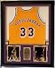 Kareem Abdul Jabbar Autographed Los Angeles Lakers Home Jersey Including Two 8