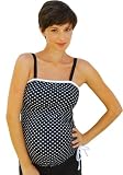 Mermaid Maternity® Bandeau Maternity Tankini Top