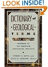 Dictionary of Geological Terms: Third Edition (Rocks, Minerals and Gemstones)