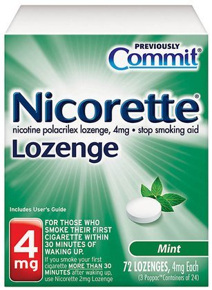 Nicorette Lozenges , 4 mg, 72-Count (Mint) Nicorette Lozenges , 4 mg, 72-Count (Mint)