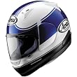 Arai Banda Profile Street Racing Motorcycle Helmet w/ Free B&F Heart Sticker Bundle - Blue