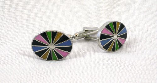 Buy Cufflinks – Black Ovals