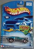 Hot Wheels 2002 Side Kick Red Line 3/4 #105 Blue