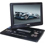Swari High Quality Spd-14b 14.1" Inch Portable Cd/mp3/dvd Player Dvd/dvd+r/dvd+rw/vi Deocd/cd/cd-r/cdrw/ Mp3/jpeg Cd/mpeg4/divx Can Read Sd/mmc/ms Memory Card Analog Tv and Usb Black with Swivel Screen and Remote