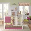 Bubble Gum 4 Piece Crib Bedding Set