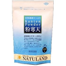 【クリックで詳細表示】粉寒天 徳用 200g