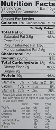Kellogg's FiberPlus FiberPlus Antioxidants Chewy Snack Bars - Mixed Nuts w/ Protein - 1.41 oz - 5 ct