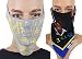 Sushito Grey With Yellow Printed Face Mask With Headwrap RS.290.00