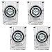 Seattle Mariners MLB 4pc Square Shot Glass Set by Great American Products