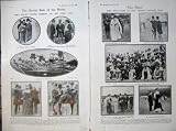 1907 DERBY HORSE RACING SPORT LORD ILCHESTER WILSON MEN