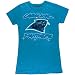 Carolina Panthers - Distressed Logo Ladies Vintage NFL T-Shirt - Medium