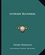 Literary Blunders