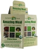 Amazing Grass Amazing Meal, Organic Original Blend Powder, Gluten Free, 10-Count Box