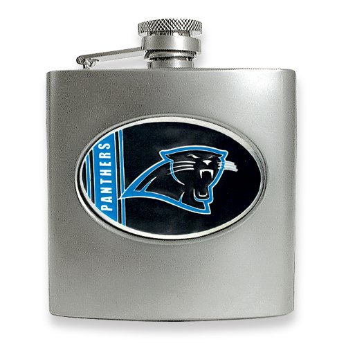 Carolina Panthers Stainless Steel Hip Flask