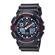 Casio Men`s GA100-1A4 G-Shock X-Large Analog-Digital Black Dial Sports Watch
