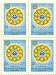 Boy Scout Stamps Block of 4 Issued 2 October 1976 10th Asia-Pacific Scout Conference Persia Iran picture