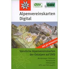 Alpenvereinskarten-Karten der Ostalpen