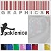 Sticker Decal Graphic - Rock Climber Paklenica Guide Crag A857 - Chrome