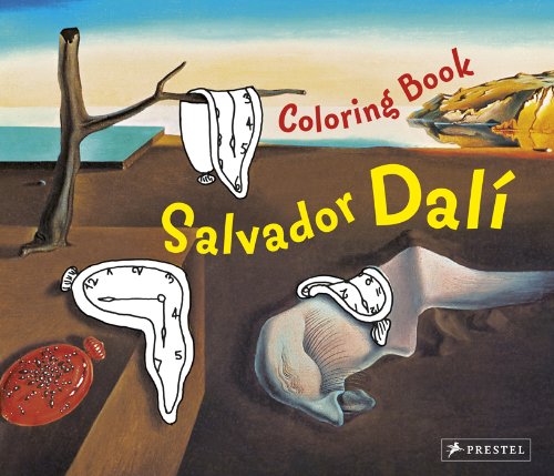coloring book dali colouring book