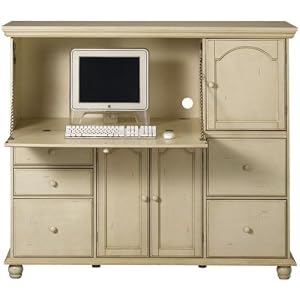 Harwick Office Center, 58W, ANTIQUE WHITE by Home Decorators Collection