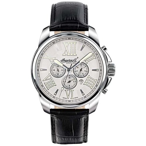 Ingersoll Herren-Armbanduhr XL WADDELL Analog Automatik Leder IN3216SL Preisvergleich