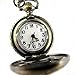 YouYouPifa Bronze Five Flowers Hollow Design Fashion Retro Small Pocket Watch
