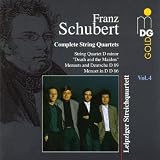 Franz Schubert: Complete String Quartets, Vol. 4 - Quartet D.810 "Death & the Maiden" / Minuets & German Dances D.89 / Minuet D.86 - Leipzig String Quartet