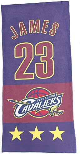 Ao Keer Cleveland Cavaliers LeBron James purified cotton Beach Towel, Washcloths,Hand Towels (55"x28")