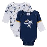 Newborns' San Diego Chargers Long-Sleeve Bodysuits 2-pk.