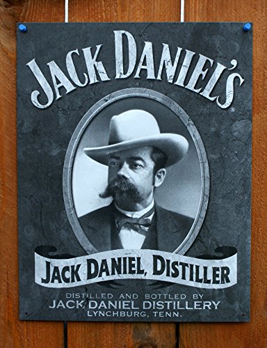 Jack Daniel's Portrait Metal Tin Sign 12 by 16 inch 1 count