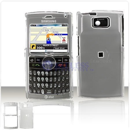 Crystal Clear Case Cover For Brand Samsung SGH i617 i-617 Blackjack2 Blackjack 2 II Transparent Protective SNAP-ON