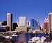 Baltimore Inner Harbor poster print,20 in. x 16 in.