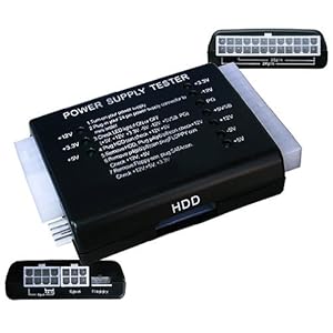 PC 20/24 PIN HDD SATA PSU ATX POWER SUPPLY TESTER