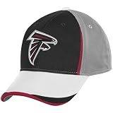 NFL Men's Atlanta Falcons End Zone Structured Flex Hat - Tw85Z (Multi, Large/X-Large)