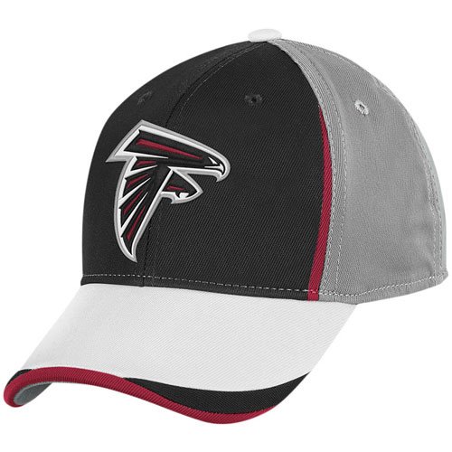 NFL Men's Atlanta Falcons End Zone Structured Flex Hat - Tw85Z (Multi, Large/X-Large)