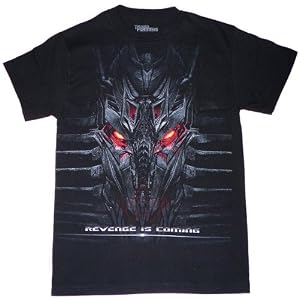 Transformers Revenge of the Fallen Megatron Face T-shirt
