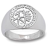 Purdue University Seal Ring Sz 6 1/2 Pendant (Silver)
