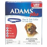 Adams Plus Flea & Tick Collar for Large Dogs, 25", Blue