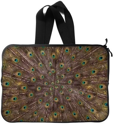 Peacock Laptop Bag - Hotstyle Peacock Feather 13 13.3 inch Handle Laptop Sleeve Bags for Notebook,Macbook Pro,Macbook Air