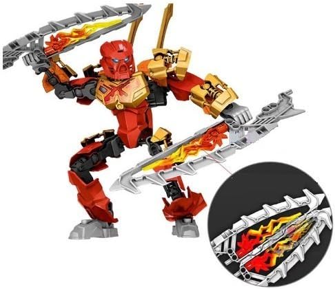 Bionicle Tahu Master Fire XZS 708-3 Minifigure Building Block Toys Action Figure