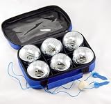 6 Metal Ball Petanque Set