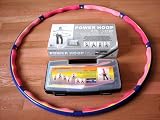 Sports Hoop for Hula Exercise Workout - Power Hoop 5 Lb. With Case