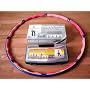 Weighted Sports Hula Hoop for Weight Loss - Power Hoop 5B 5 Lb. With Case