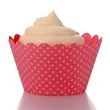 Designer Emma Cupcake Wrappers – BLUSH PINK (set of 72)