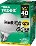 TOSHIBA ネオボールZ G70ボール電球形 40Wタイプ 昼白色 EFG10EN/9-G70