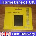 PS2 64MB Memory Card - 64MB memory card for Sony PS2 - Hi-TEC ESSENTIALS