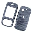 Pantech Matrix C740 AT&T Snap On Protector Hard Case Image Cover Carbon Fiber