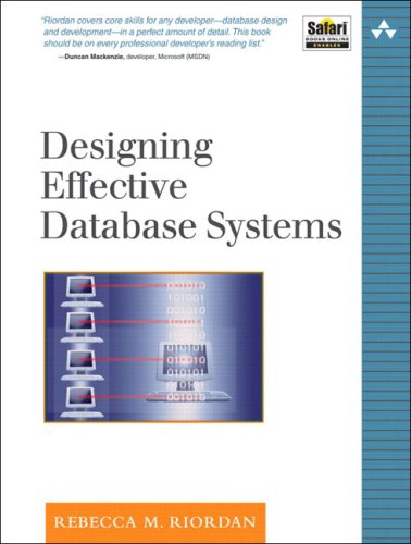 Designing Effective Database Systems (Addison-Wesley Microsoft Technology Series)