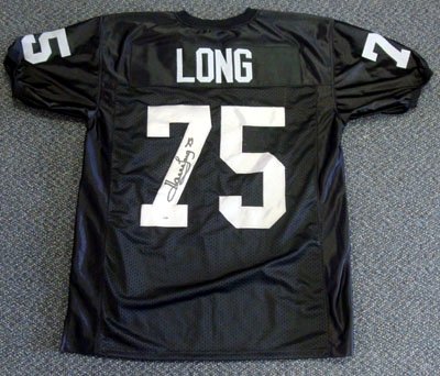 Howie Long Autographed/Hand Signed Oakland Raiders Black Jersey PSA/DNA